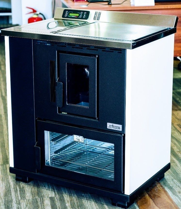 cocina a pellet